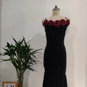 luxury cotton dresses Deep Green Tiered Maxi Dress, Belted Gown, Autumn Clothing, Bohemian Dress, Spring Long Dress, XS / Burgundy COLOR:ICONIC BLUE WASH puff sleeves and an Built-In Shapewear Buy Boho Flora Printed