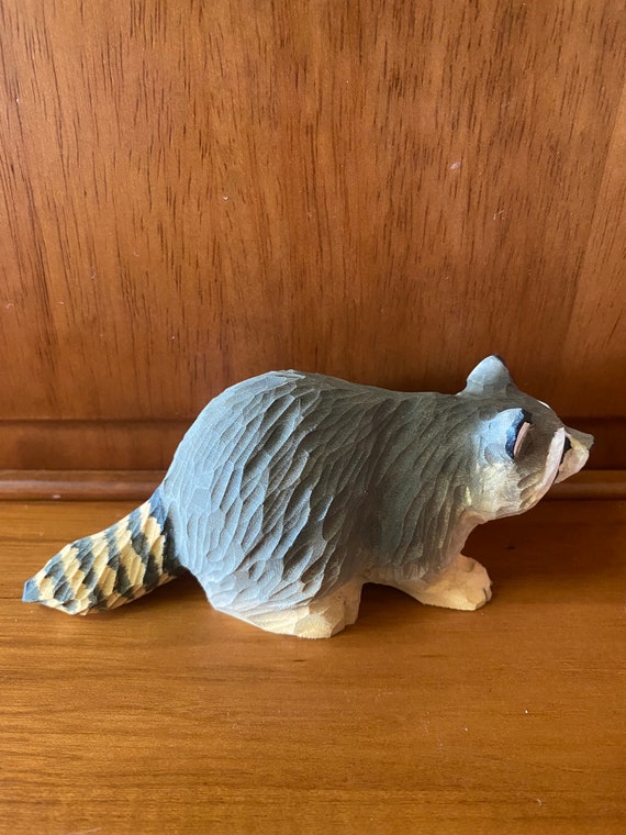 Wooden raccoon 2025