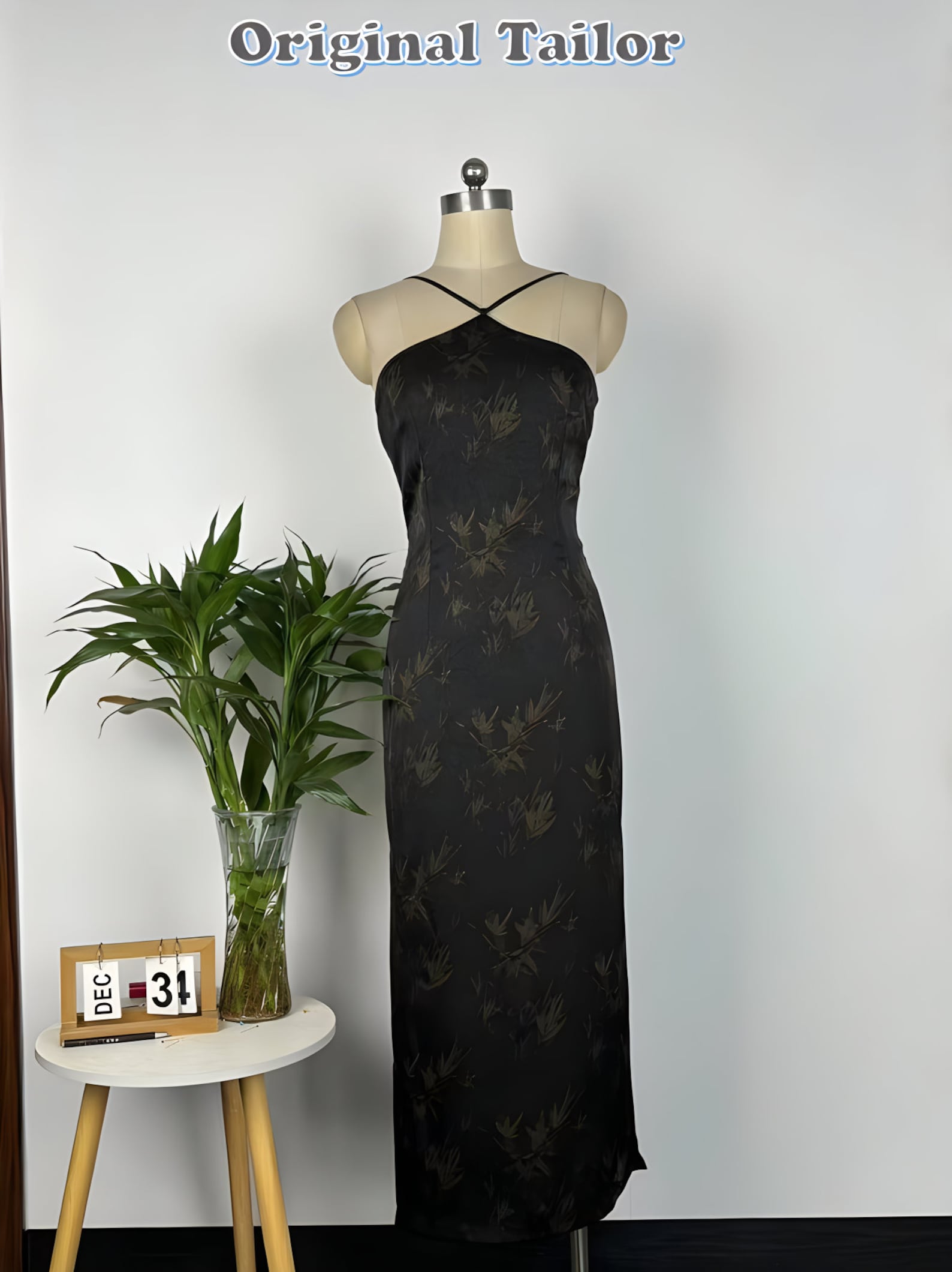 Handmade Custom Retro 1920s 1950s Cheongsam Dress | Chinese Tea Ceremony Qipao Dress | Gift for Her
