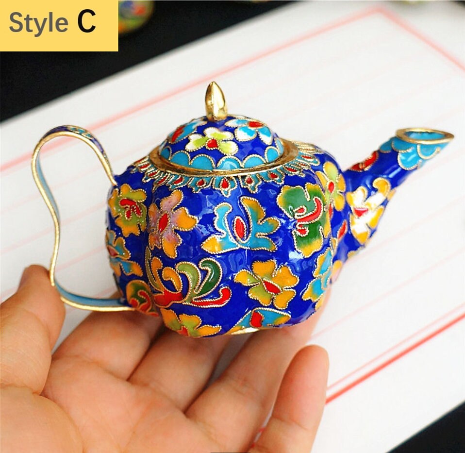 Miniature Ceramic Teapot Decor chinese Traditional Teapot Etsy