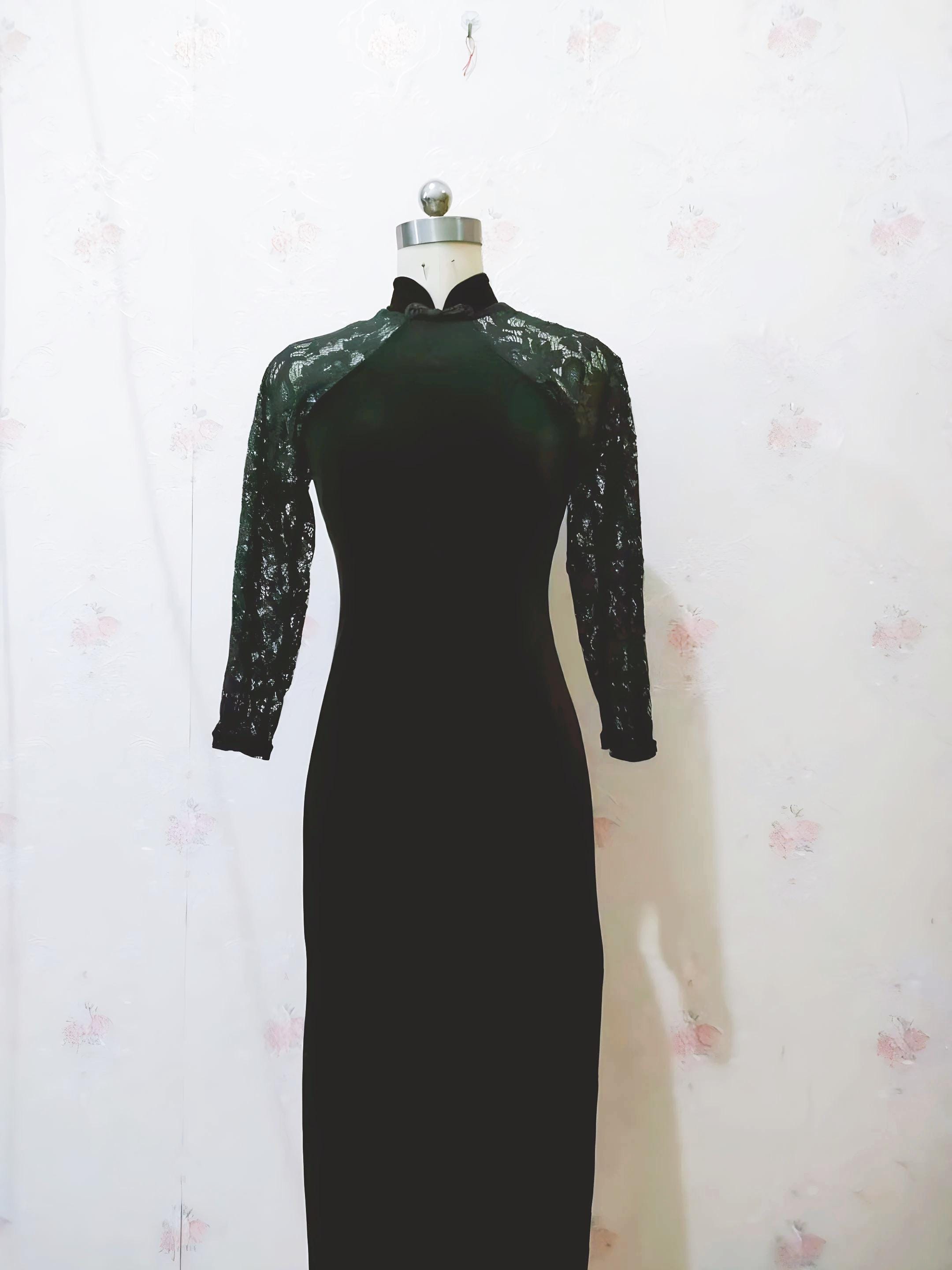 See Through Qipao - Etsy