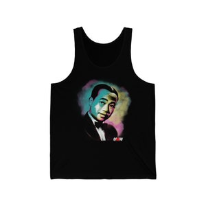 Sinn Sisamuth | Unisex Jersey Tank - Cambodian Singer tank - Cambodia theme apparel - Cambodian Heritage clothing - Gift for Father, Brother