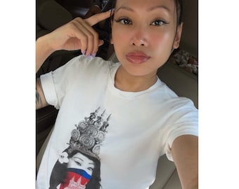 Cambodian Apsara T-Shirt - Cambodian Clothing - Apsara Clothes - Cambodian Culture & Traditions Apsara T-Shirt - Cambodian Lovers Gift