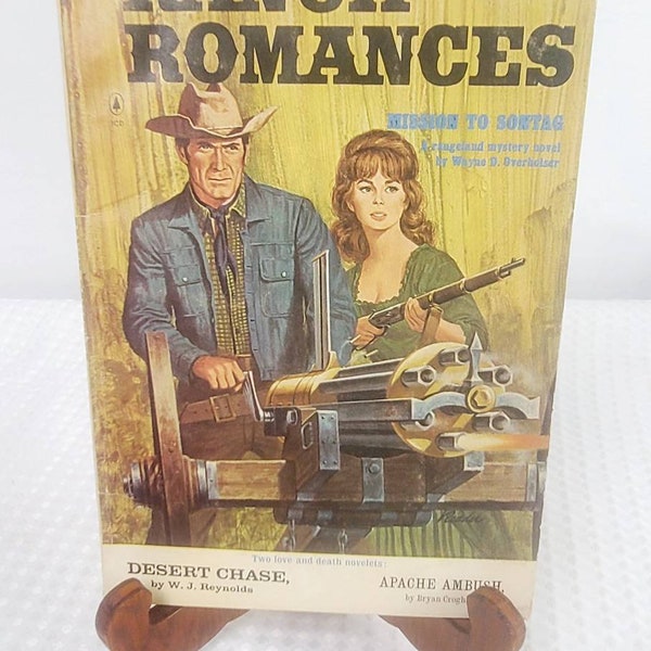 Ranch Romances By W.J Reynolds Mission To Sontag Vol. 217 No. 4 November, 1965 Magazine Book, Vintage