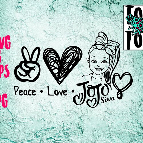 Jojo Svg Jojo Siwa SVG PNG EPS Jpg Pdf Cricut Silhouette - Etsy Canada