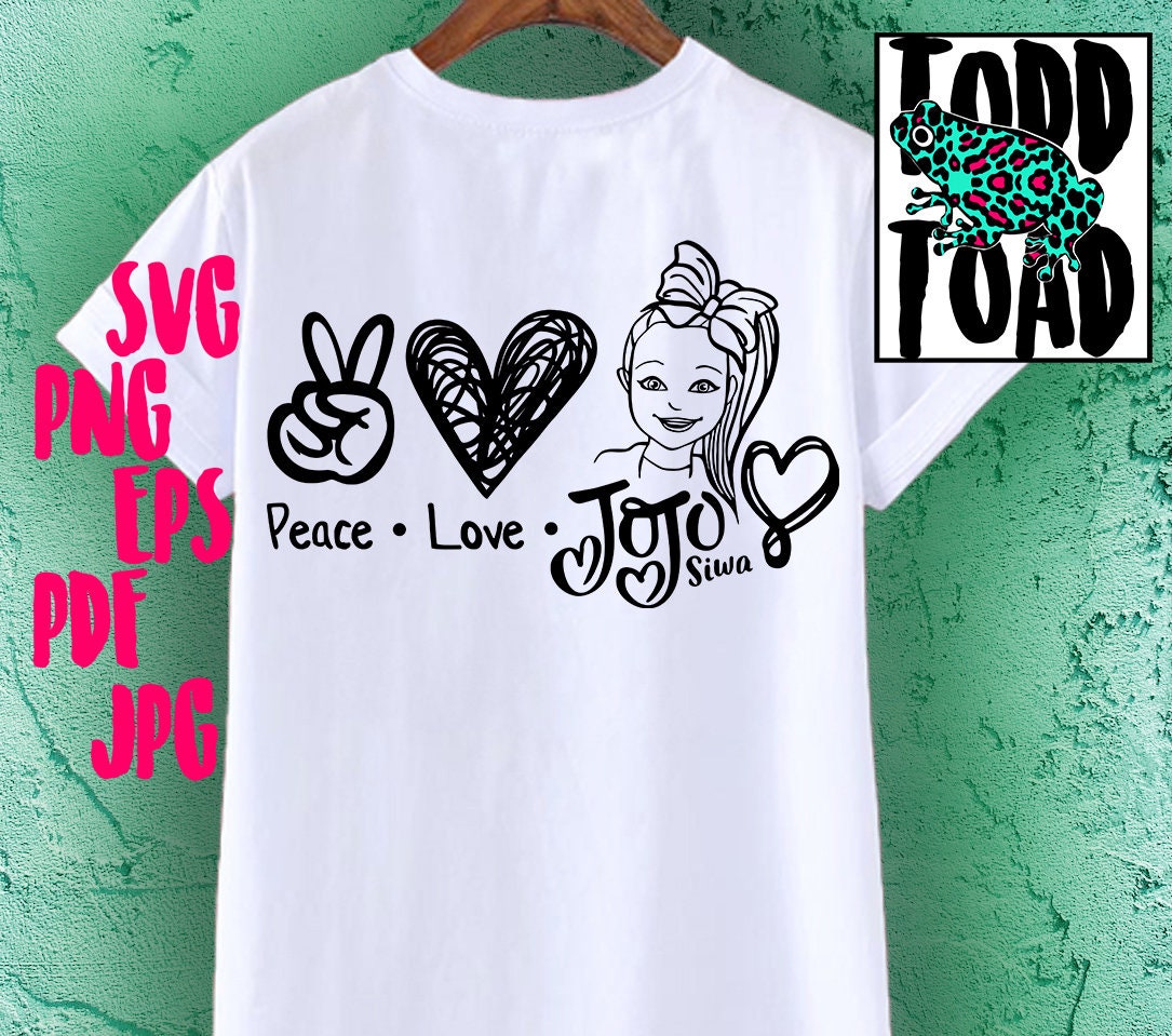 Jojo Svg Jojo Siwa SVG PNG EPS Jpg Pdf Cricut Silhouette - Etsy Canada