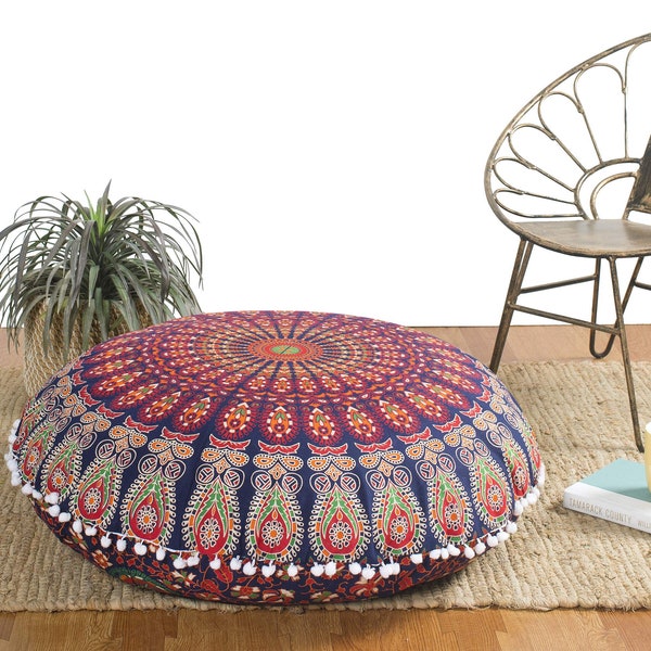 Mandala Floor Pillow Etsy