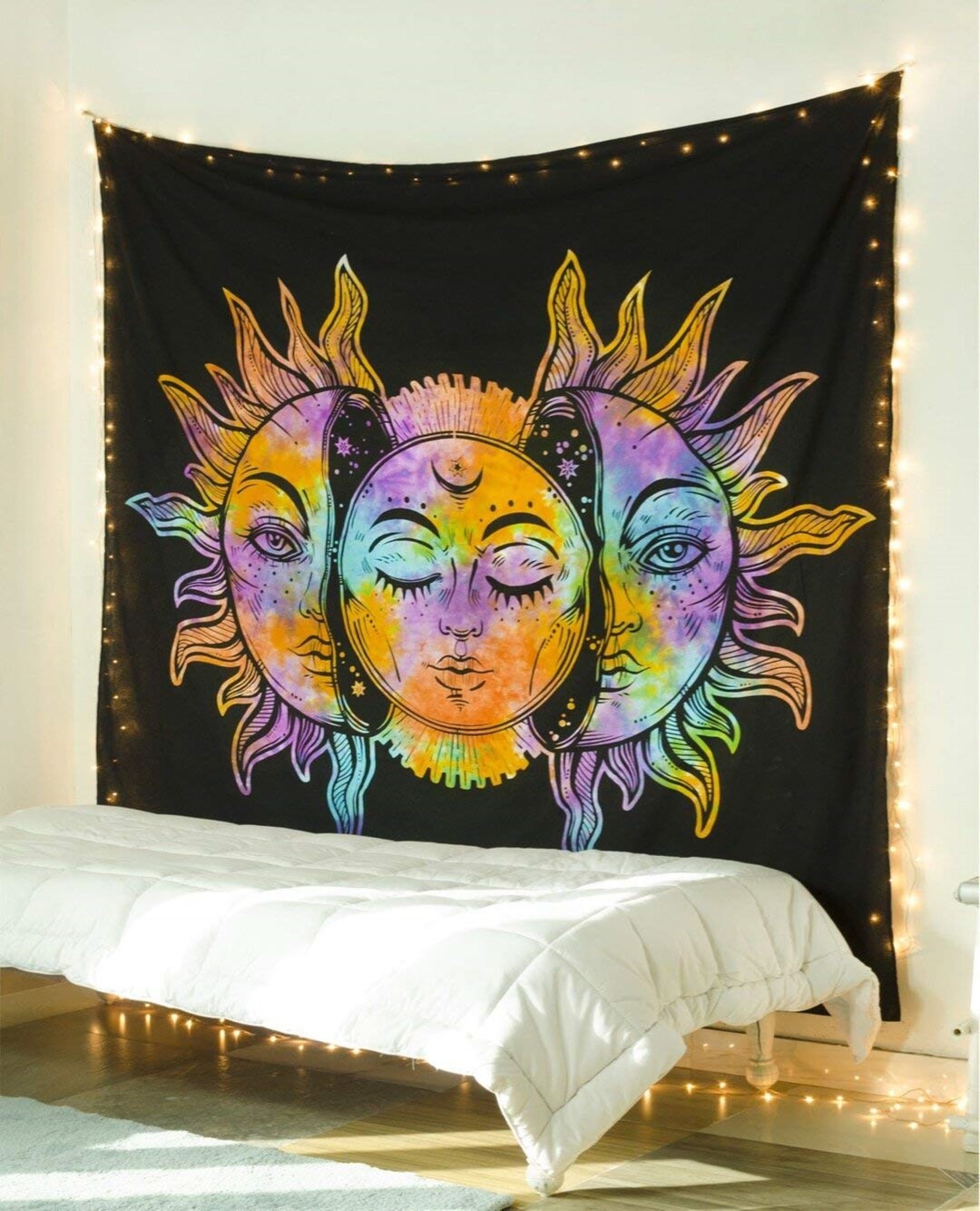 Large Ombre Tapestry Indian Mandala Wall Art Hippie Wall Hanging