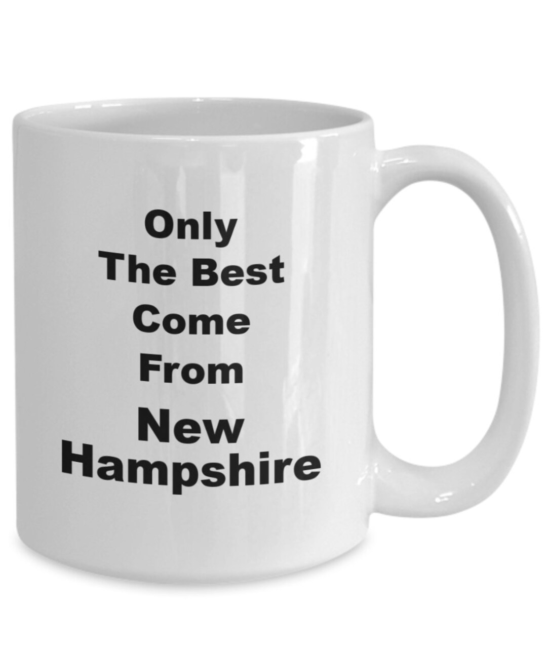 New Hampshire Mug, New Hampshire Gifts, New Hampshire Coffee Mug, New