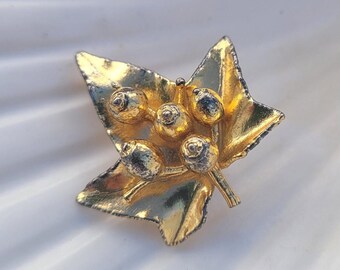 ヴィンテージ FLORA DANICA スターリングシルバー 925s ブローチ