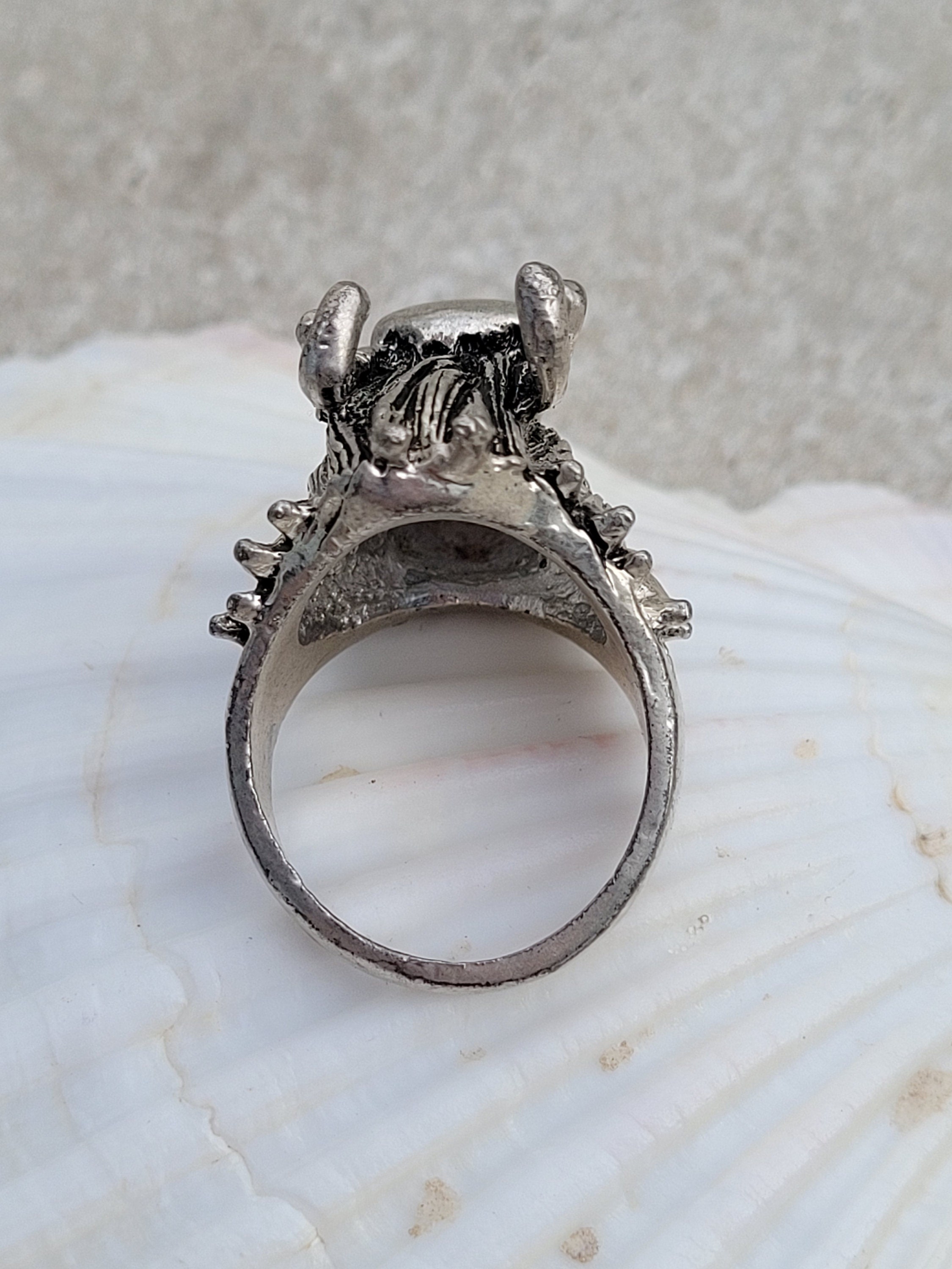 G-DRAGON Übermensch SILVER RING Dragon Ring – Versani