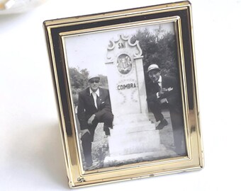 1970年代のスターリングシルバー製ミニフォトフレーム、925製小型写真