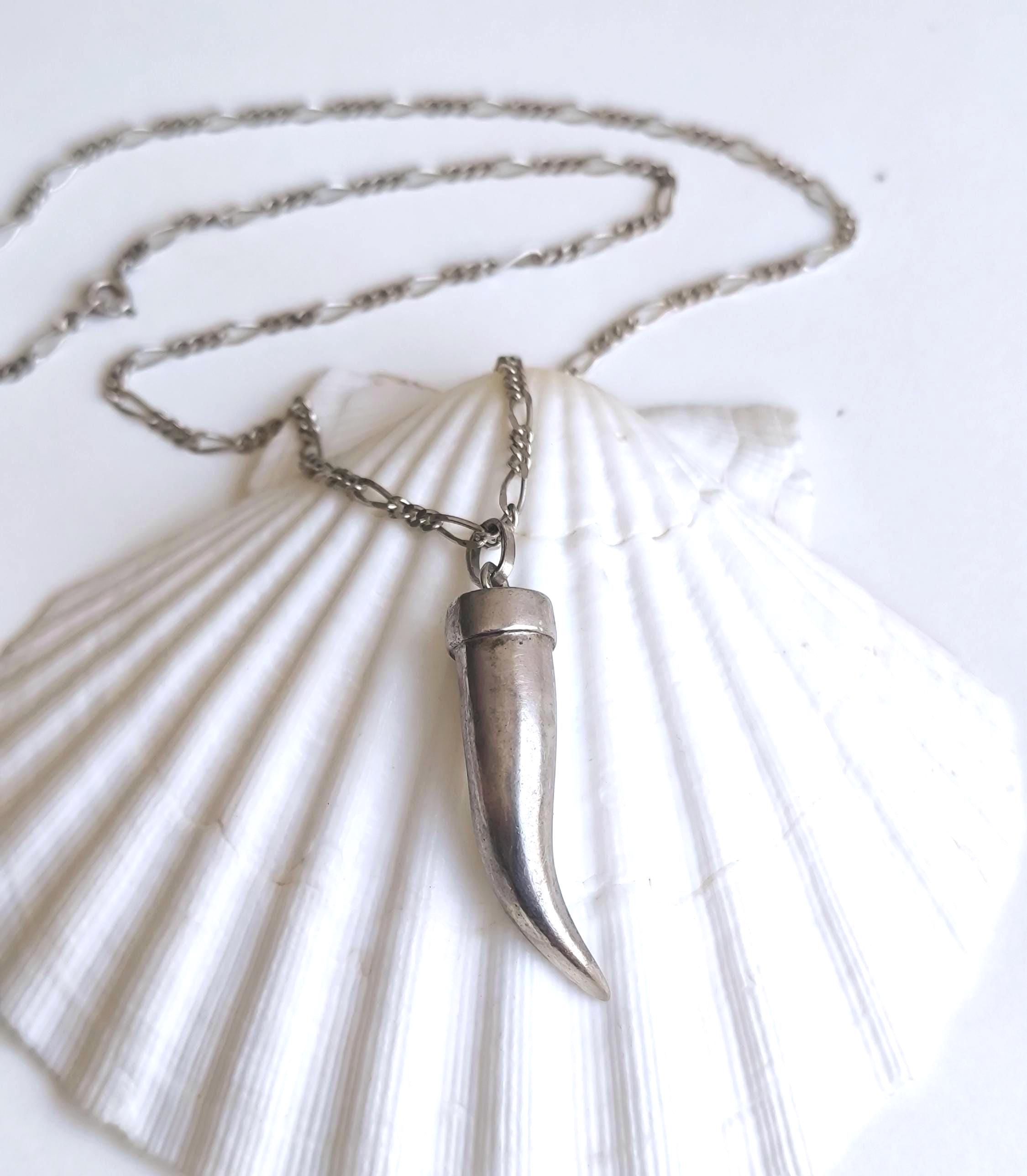 corno necklace silver LORO ロロ enof Silver Cornicello