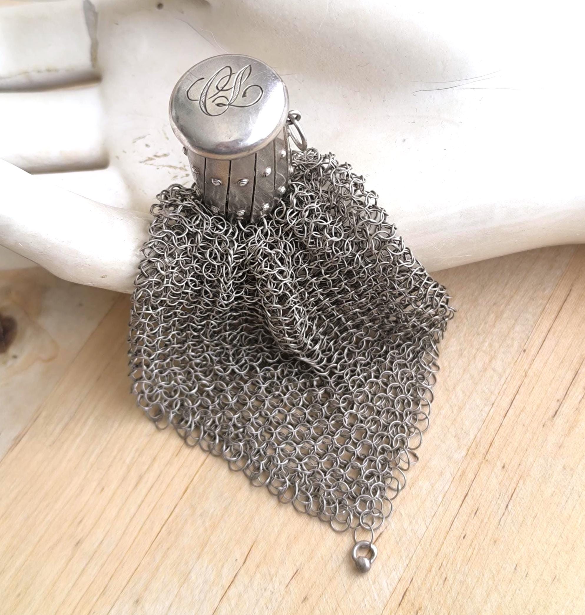 Antique mesh coin purse - Etsy 日本
