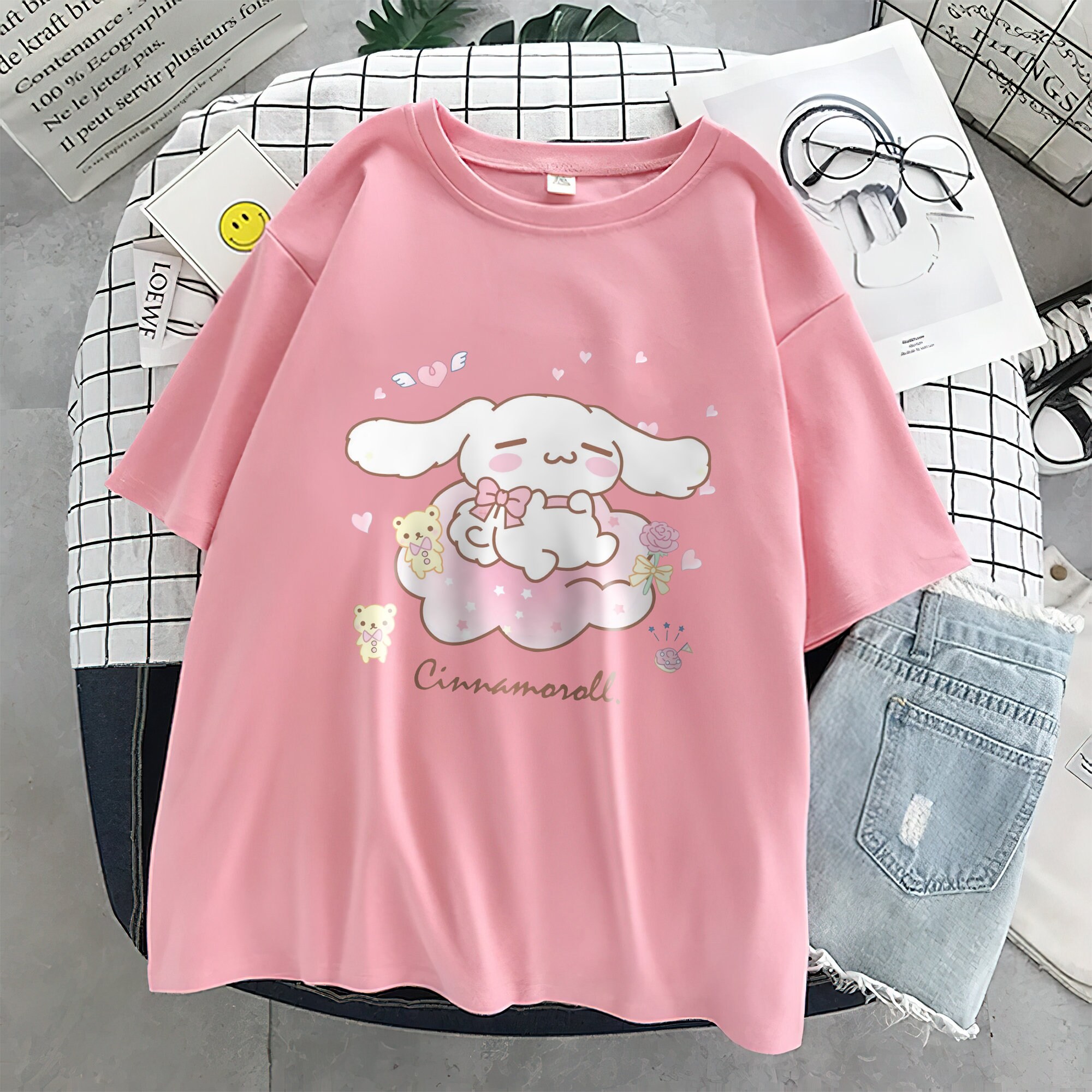 Kuromi x My Melody Shirt Kuromi Shirt Kuromi Ghost Shirt Etsy