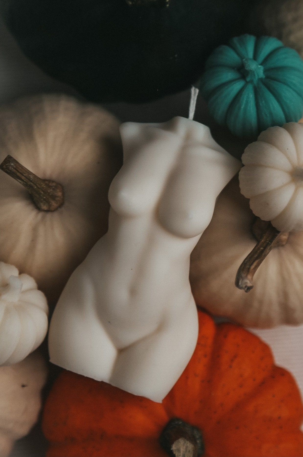 Bougie Personnalisable Héra Faite Main, Buste Femme, Corps, Body Woman