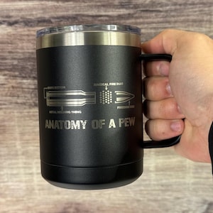 Anatomy of a Pew Mug: Laser Engraved Insulated Coffee Mug