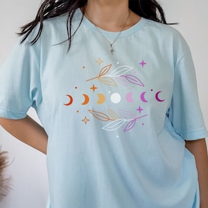 Subtle Lesbian Pride Shirt Moon Phases Lesbian Shirt Gay Pride shirt LGBTQ shirt Pride Merch Cute Lesbian Pride shirt Sapphic Society Shirt