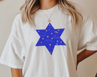Maglietta Stella di David Maglietta Amore Maglietta Ebraica Citazione Amore Maglietta Ebraica Maglietta Israele Regalo Ebraico Maglietta Ebraica Ragazza Ebrea Maglietta Israeliana אהבה