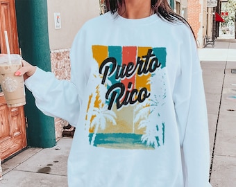 Puerto Rico-tröja San Juan semester-t-shirt sommar strand-t-shirt kustskjorta sommar puertoricansk kulturarvskjorta tillverkad i Puerto Rico resor