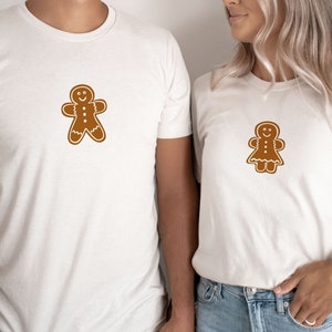 Gingerbread Shirt Matching Christmas Shirt Christmas Couple Shirt Couples Christmas Shirts His & Hers Pajama Couple Pajamas Christmas Pj