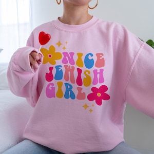 Nice Jewish Girl Shirt Hebrew Shirt Love Jew T-Shirt Jewish Shirt Israel Shirt Jewish Gift Hebrew T-Shirt Jewish Girl Israeli Shirt אהבה
