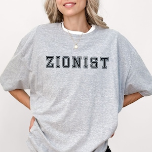 Zionistisches Hemd Israelisches Hemd Jüdisches Hemd Stand mit Israel Tel Oriental hebräisches Hemd Am Yisrael Chai Jüdisches Geschenk Jüdisches T-Shirt Israelisches Hemd