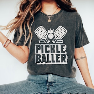 Pickleballer Shirt Pickle Playing Pickleball Player Shirt Funny Pickleball T-Shirt Pickleball Game Gift for Pickleball Player Racquetball