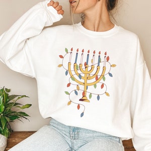 Lit for Hanukkah Shirt Hanukkah Sweater Menorah Shirt Christmukkah Sweater Hanukkah Sweatshirt Hanukkah Shirt Hannukah Shirt Hanukkah Shirts