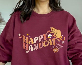 Pull Hanukkah drôle Pull Hanukcat Pull Hannukah Pull Hannukah Pull Hanukkah Cadeaux juifs Hanukkah Pyjamas Hanukkah חנוכה