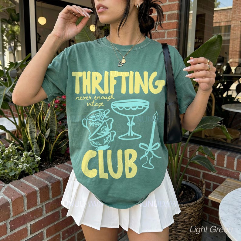 ヴィンテージ スリフティング コンフォート カラーズ® Tシャツ グランマコア キッチン シャツ アンティーク愛好家 Tシャツ スリフティング クラブ シャツ スリフター ギフト ヴィンテージ 画像 1