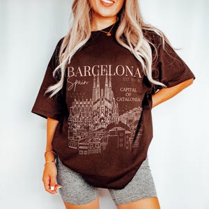 Barcelona Family Vacation Shirt Barcelona Family Trip Spain Girls Trip Personalized Barcelona Shirts Barcelona Bachelorette Shirts