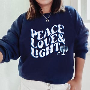 Hanukkah Sweater Retro Hanukkah Shirt Hannukah Sweater Hannukah Sweatshirt Chanukah Sweater Jewish Hanukkah gifts Hanukkah Pajamas חנוכה