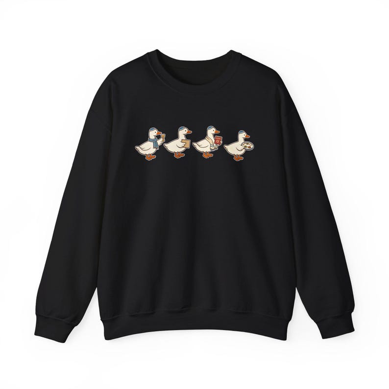 Geese Sweetshirt Passover Sweetshirt Comfort Colors Sweetshirt Israel Sweetshirt Hebrew Sweetshirt Jewish Clothing Jewish Gift Hebrew image 6