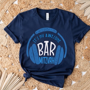 Custom Bat Mitzvah Shirt Bar Mitzvah Shirt Matching Bar Mitzvah Shirts Jewish Birthday Israel Shirt Hebrew T-Shirt Gift for Bat Mitzvah Gift