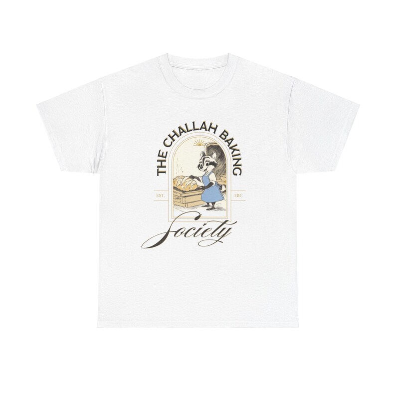 Chanukka Challah Shirt Chanukka Shirt Back Shirt Jüdisches Geschenk Chanukka Geschenk Chanukka Pullover Waschbär Shirt Chanukka Shirts Frauen חנוכה DK1 White