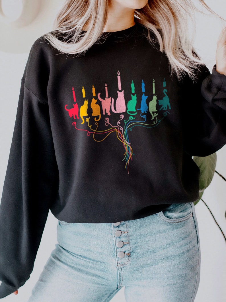 Youth hanukkah sweater