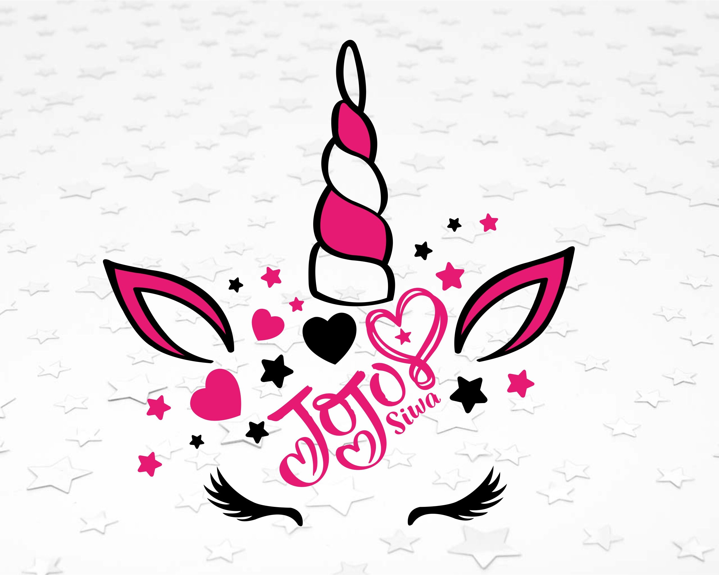 Unicorn svg, jo jo Siwa Svg, Jojo Siwa Squad SVG, Little girl big bow…