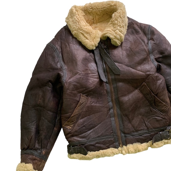 Vintage Avirex Type B-3 Sheepskin Jacket - Etsy Canada