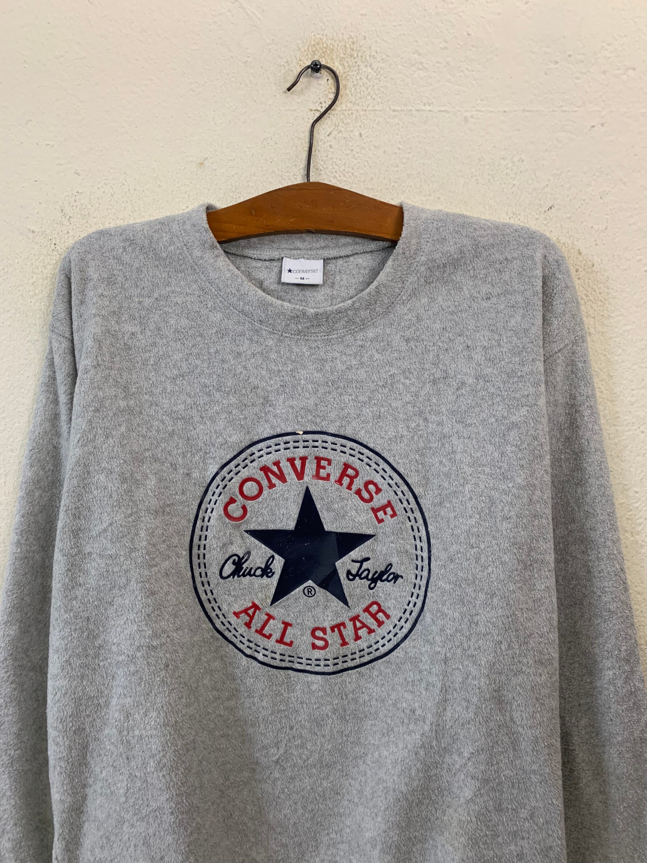 Converse Big Logo Sweatshirt - Etsy
