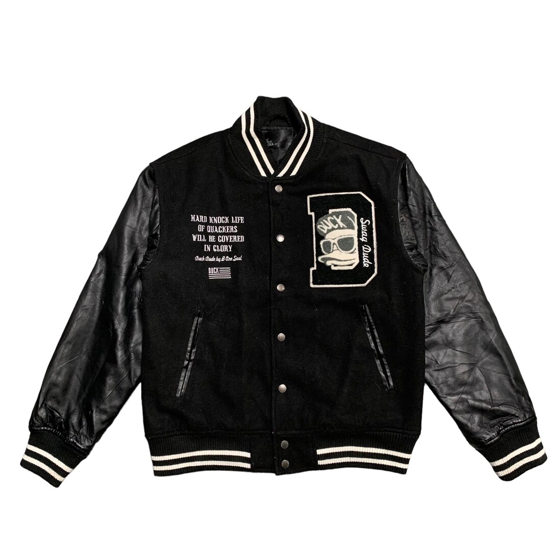 hugyourskin Patch varsity jacket ハグユアスキン Pacsun Afterworld Varsity Jacket | PacSun