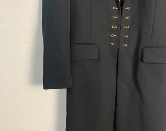 Jean Paul Gaultier Long Coat - Etsy