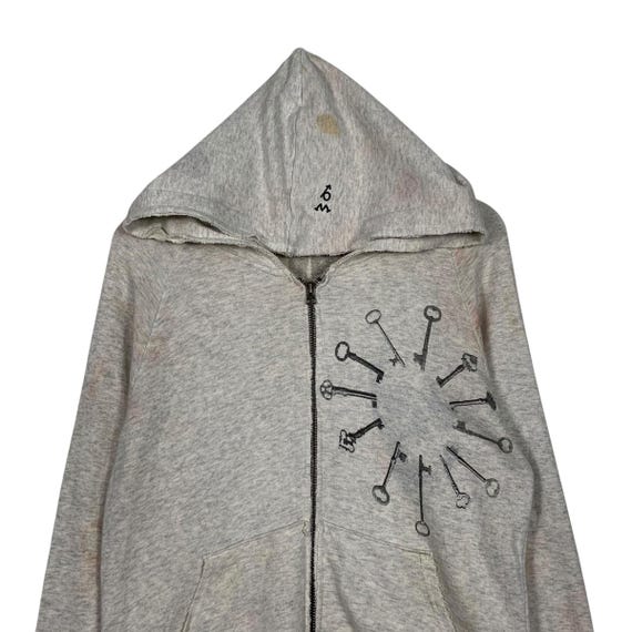 トップス Chiho Japanese Brand Maxsix Big Print Zipper Hoodie - Etsy
