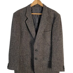 Vintage Harris Tweed Wool Blazer
