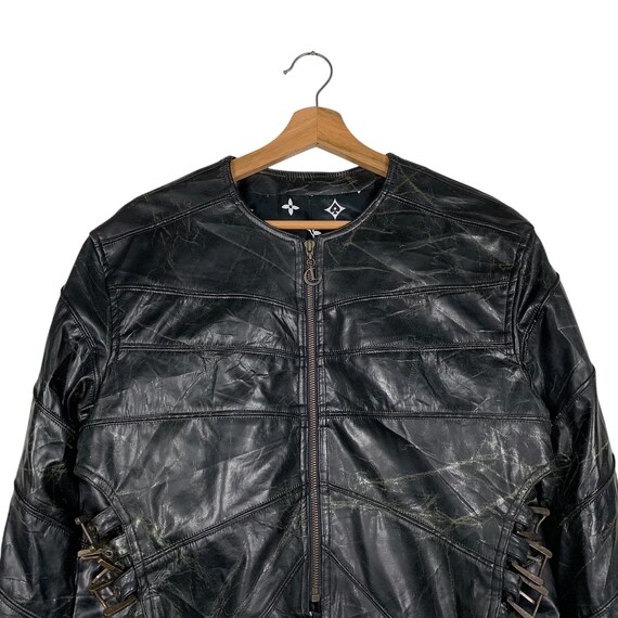 90s luna mattino zip short leatherjacket 【公式通販】