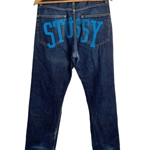 old stussy baggy denim pants 濃紺 Y2k 裏原 old stussy baggy denim pants 濃紺 Y2k 裏原