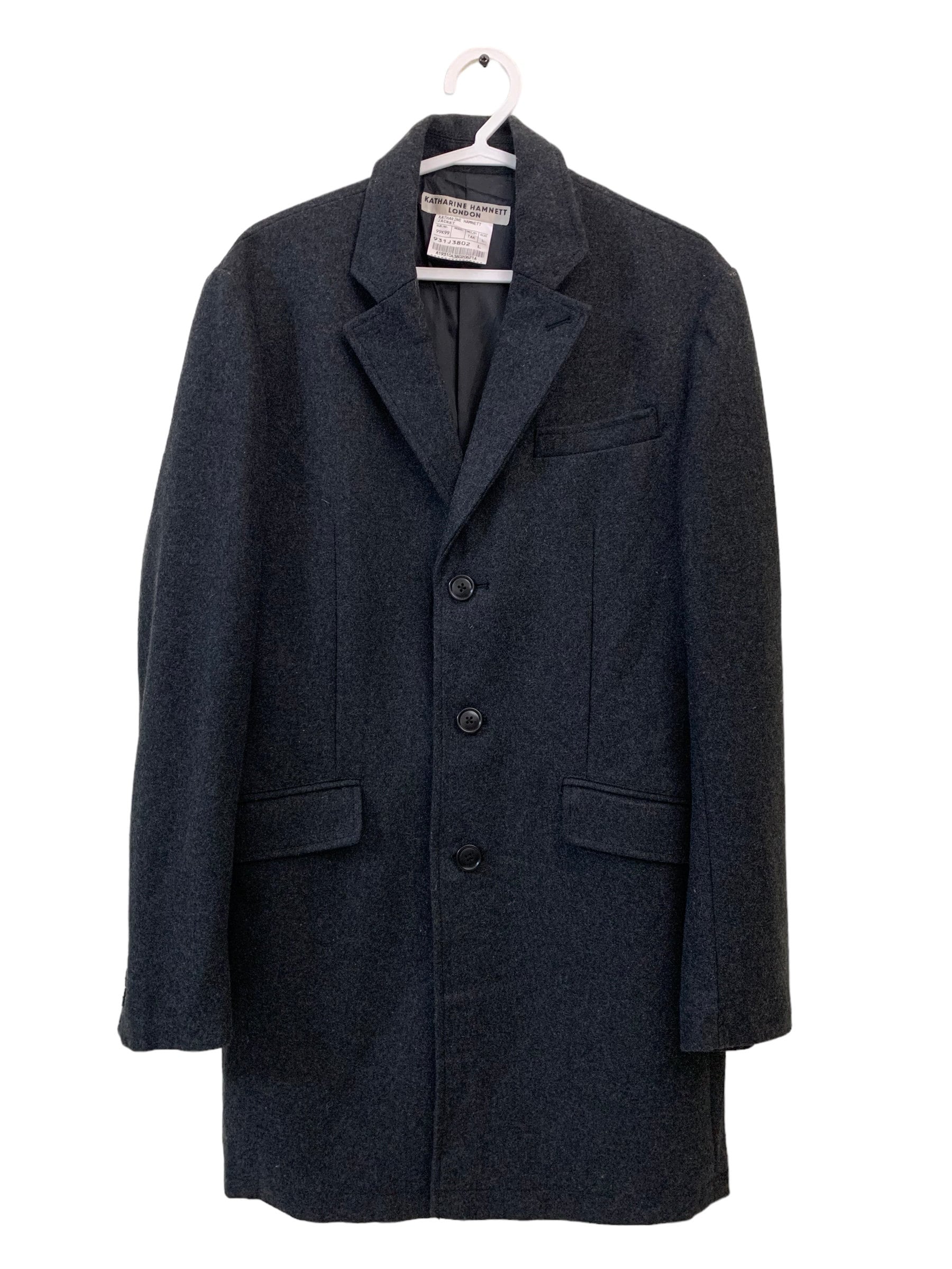 Katherine Hamnett London Wool Coat Jacket - Etsy Canada