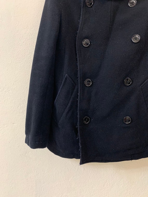 【希少】OVERSIZED DOUBLE BREASTE HALF COAT YOKE / ヨーク | OVERSIZED DOUBLE BREASTE HALF COAT - Gray