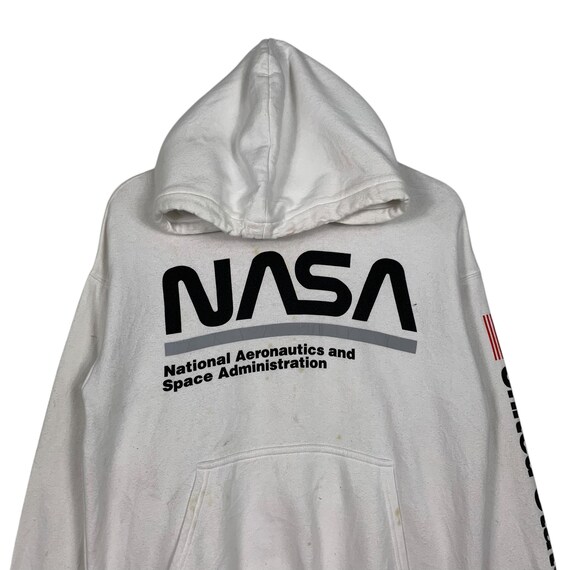 Nasa Big Logo Kapuzenpullover