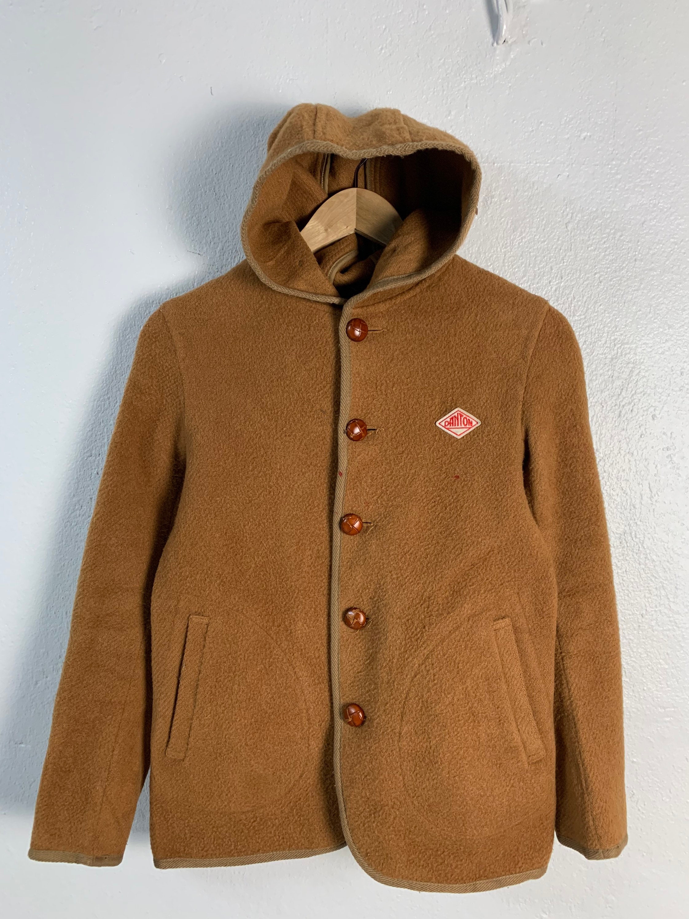 danton hooded wool jacket
